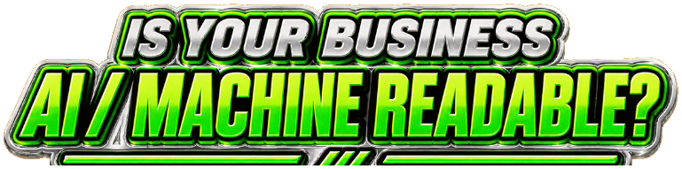 Is your business AI / machine readable?